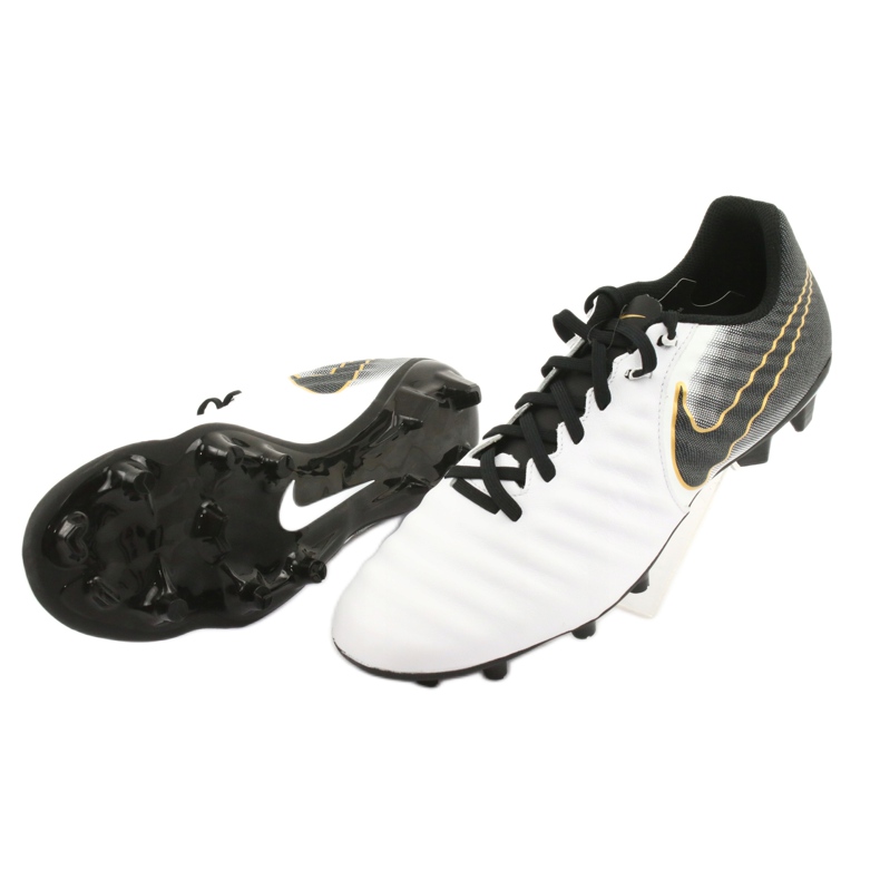 Scarpa da calcio Nike Tiempo Legend 7 Academy Fg M AO2596-100 bianco 3