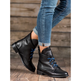 Filippo Stivaletti stringati con ecopelle nero 2
