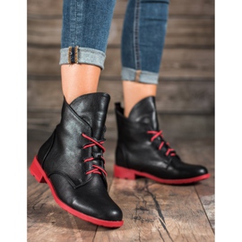 Filippo Stivaletti stringati con ecopelle nero 1