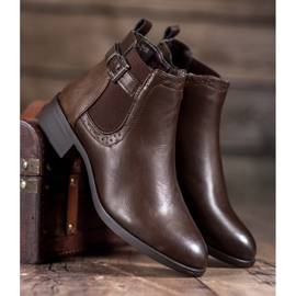 Anesia Paris Stivaletti da donna marrone 1