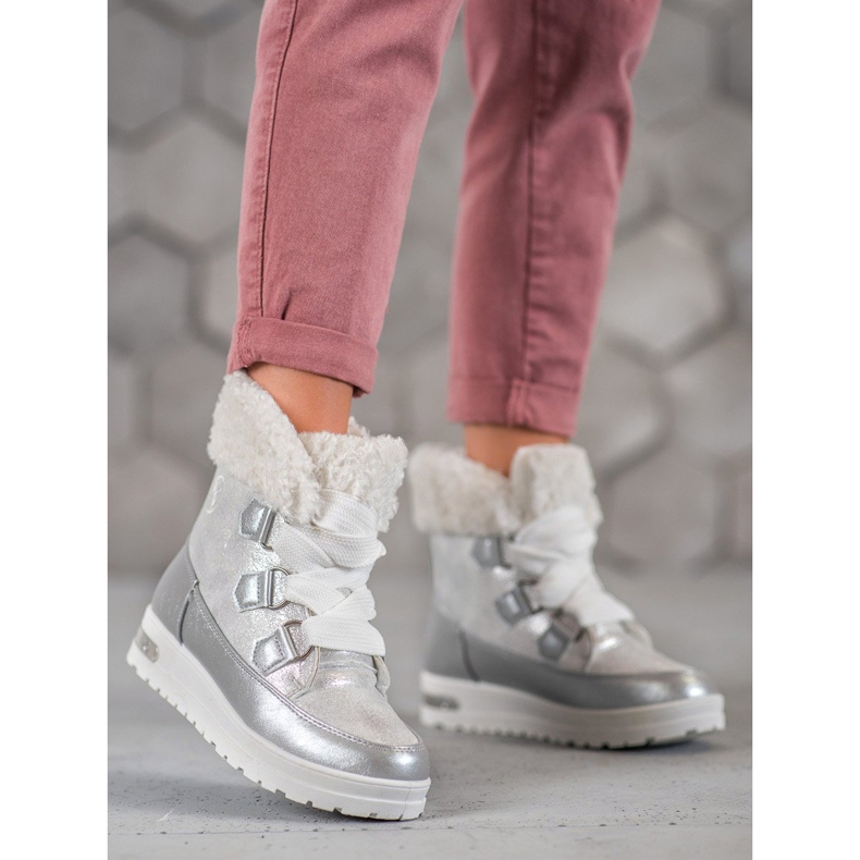 Caldi stivali da neve MCKEYLOR grigio 1