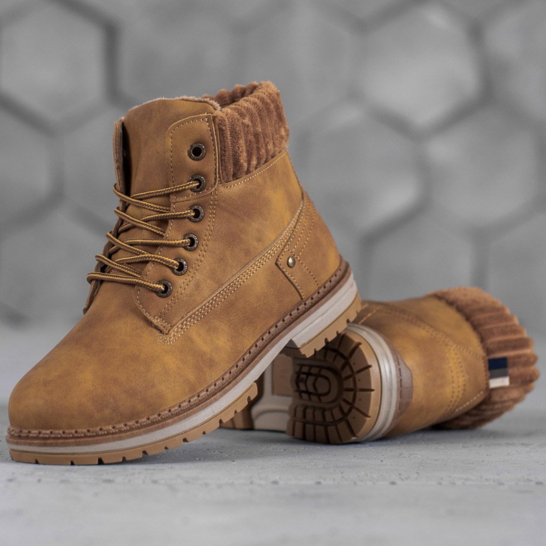 SHELOVET Trapper alla moda marrone 1