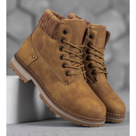 SHELOVET Trapper alla moda marrone 2