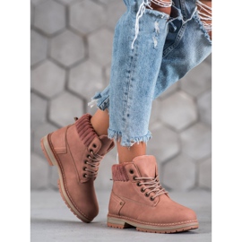 SHELOVET Trapper alla moda rosa 1