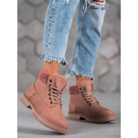 SHELOVET Trapper alla moda rosa 2