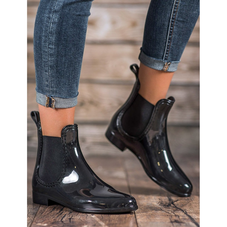 SHELOVET Galosce da donna nero 1