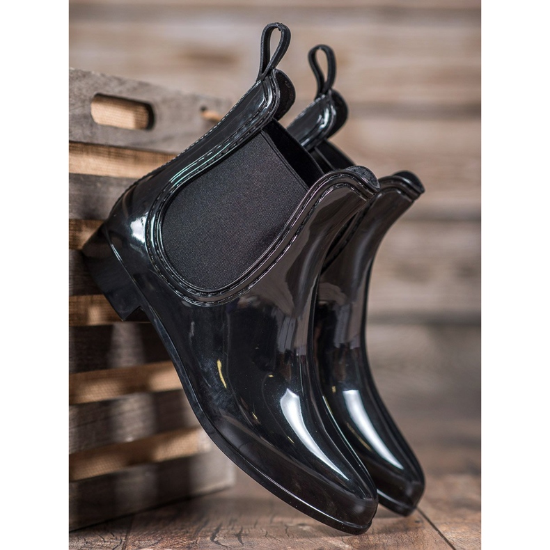 SHELOVET Galosce da donna nero 2