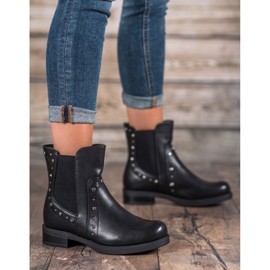 Bestelle Stivali slip-on con jet nero 1