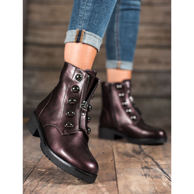 SHELOVET Stivaletti Con Cerniera multicolore 2