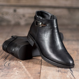 JESSI Stivaletti Neri Con Ornamento nero 1