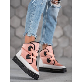 Weide Stivali da neve rosa 1