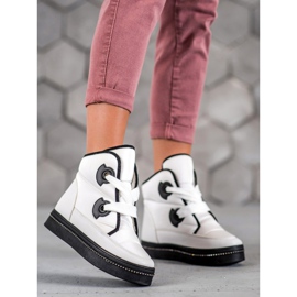 Weide Stivali da neve bianchi bianco 1