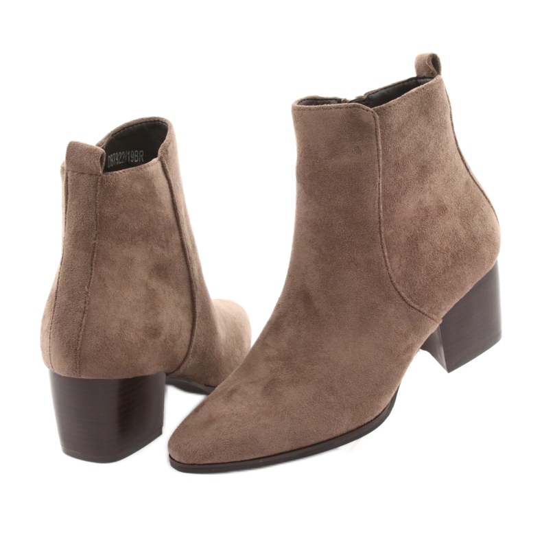 Stivali in camoscio Taupe Filippo 922 marrone 4