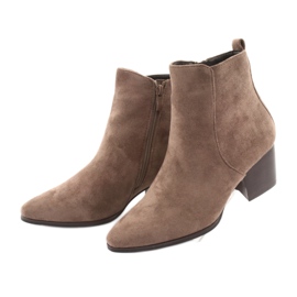 Stivali in camoscio Taupe Filippo 922 marrone 3