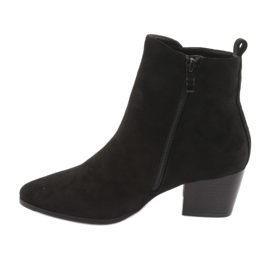 Stivale Filippo 922 in camoscio nero 2