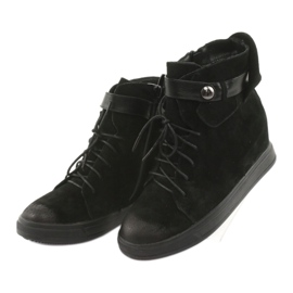 M.Daszyński Sneakers nere con cerniera 143 nero 3
