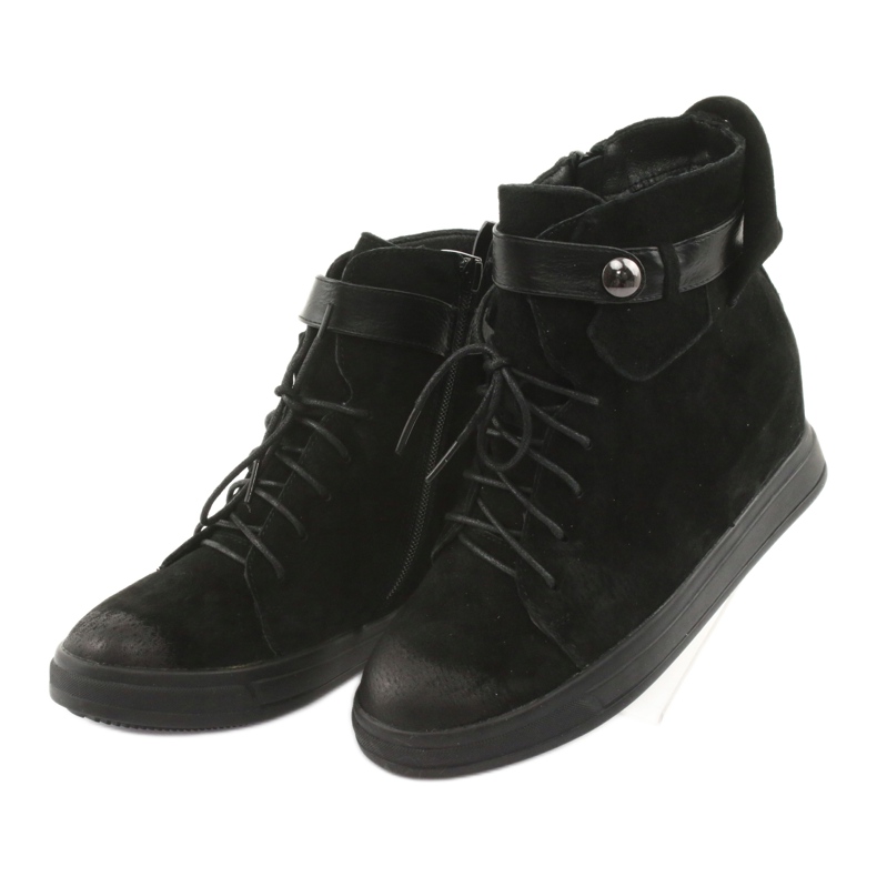 M.Daszyński Sneakers nere con cerniera 143 nero 3