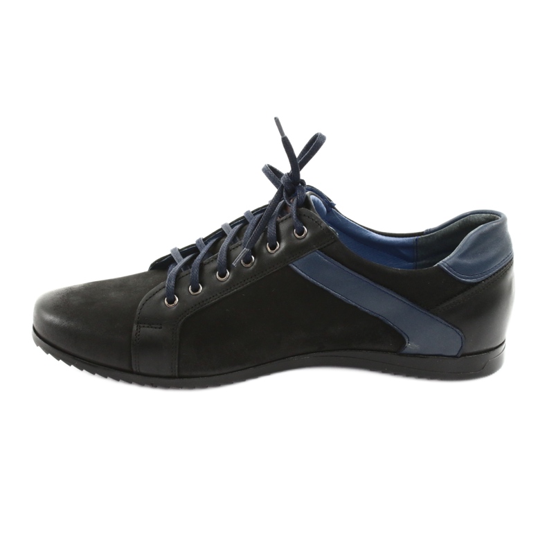 Nikopol Scarpe sportive da uomo nero blu navy 2