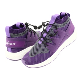 Scarpe per bambini Befado 516 viola 4