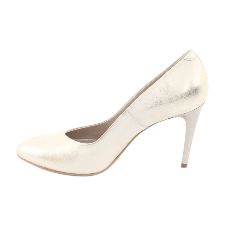 Pompe in pelle da donna Golden Espinto 889 su un perno d'oro 2