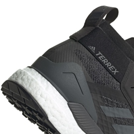 Scarpe da trekking adidas Terrex Free Hiker M D97203 nero grigio 1