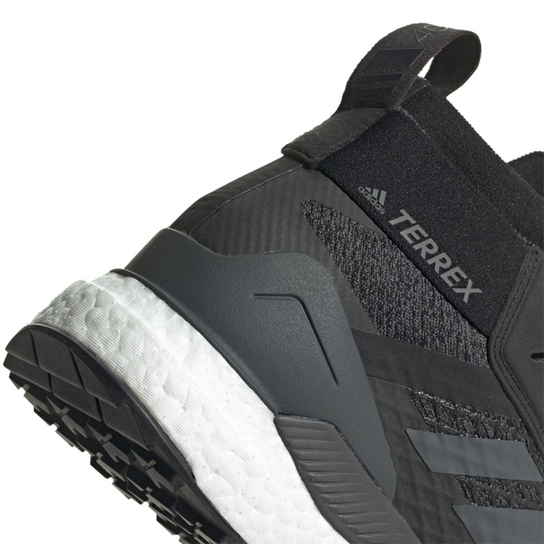 Scarpe da trekking adidas Terrex Free Hiker M D97203 nero grigio 1