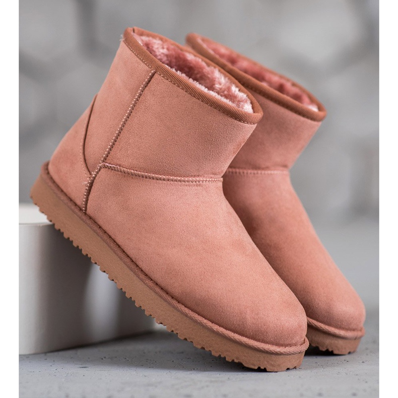 SHELOVET Mukluki in polvere rosa 2