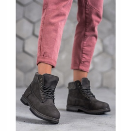 SHELOVET Trapper alla moda grigio 1