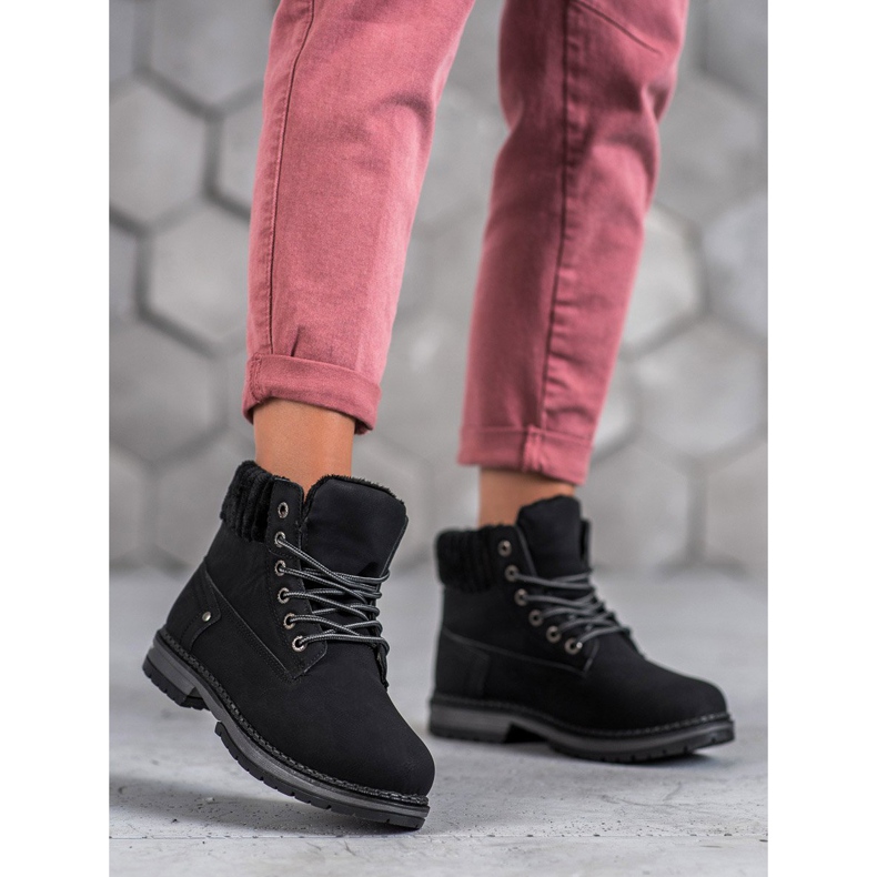 SHELOVET Trapper alla moda nero 1