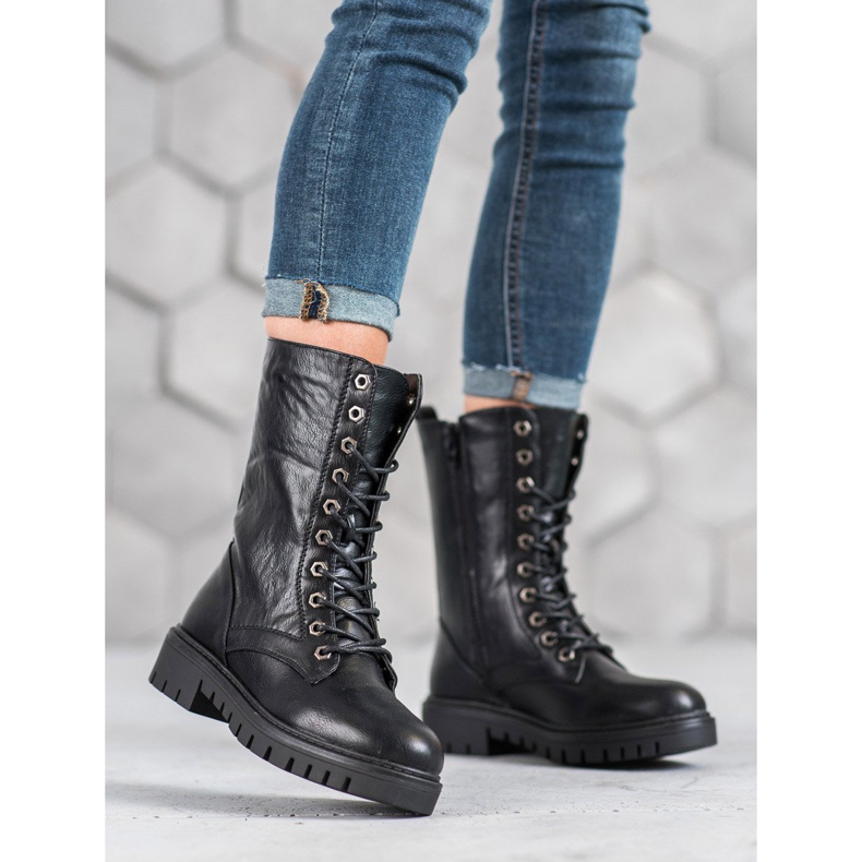 SHELOVET Stivaletti Glany neri nero 2