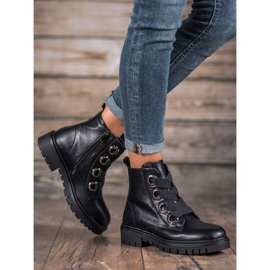 SHELOVET Lavoratori sulla piattaforma nero 2