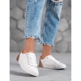 Bestelle Sneakers in ecopelle bianca 2