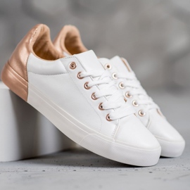 Bestelle Sneakers in ecopelle bianco 1
