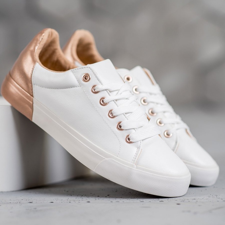 Bestelle Sneakers in ecopelle bianco 1