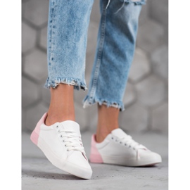 Bestelle Sneakers in ecopelle bianca 1