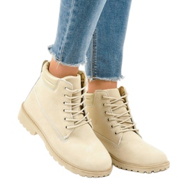 Scarponi da trekking beige senza isolamento W-3033 1