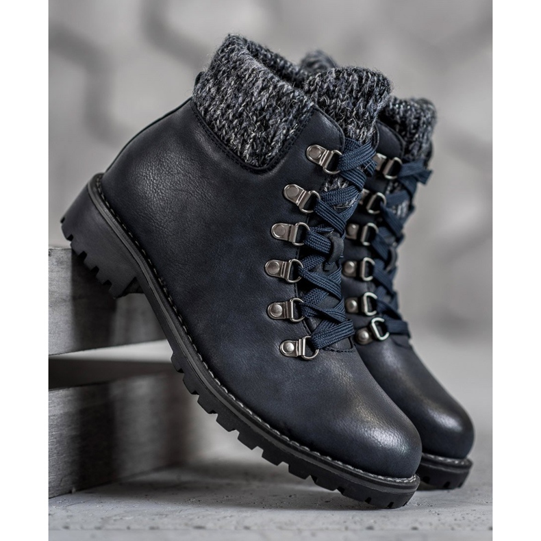 SHELOVET Stivali blu navy 1