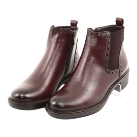 Stivaletti Stivaletti Jodhpur Filippo 957 bordeaux marrone 3