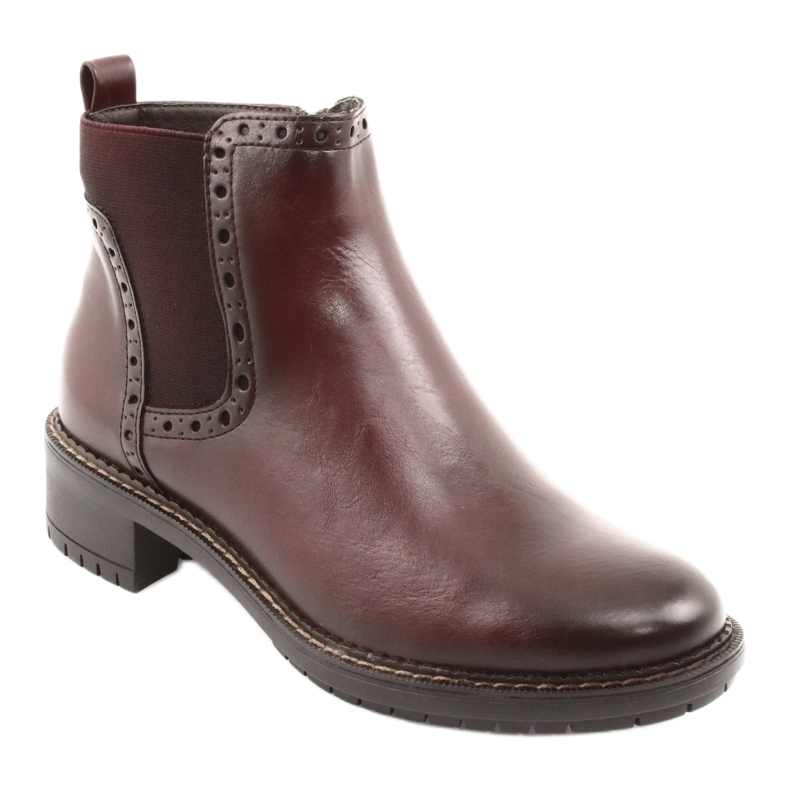 Stivaletti Stivaletti Jodhpur Filippo 957 bordeaux marrone 1
