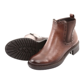Stivaletti marroni Stivali Jodhpur Filippo 957 marrone 5