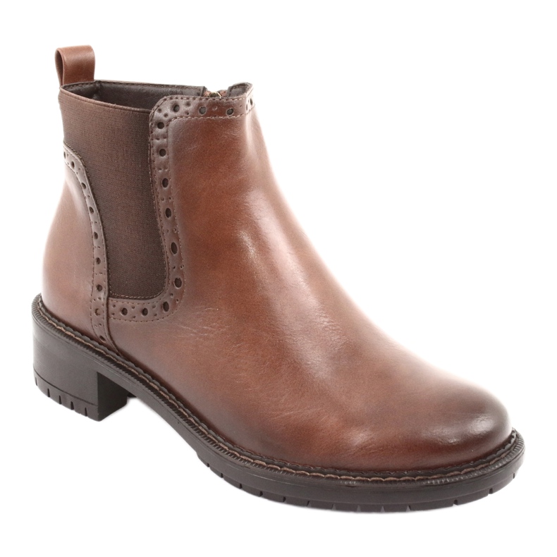 Stivaletti marroni Stivali Jodhpur Filippo 957 marrone 1