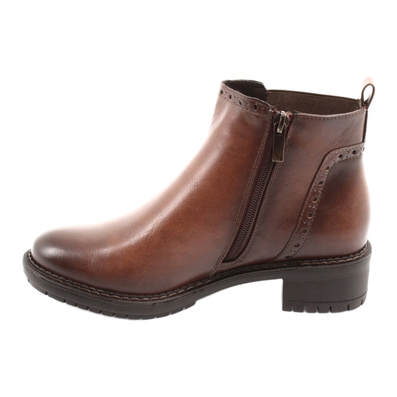Stivaletti marroni Stivali Jodhpur Filippo 957 marrone 2