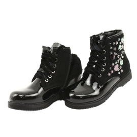 Stivali in paillettes laccate Evento 1433 nero 5