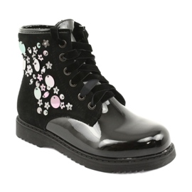 Stivali in paillettes laccate Evento 1433 nero 1