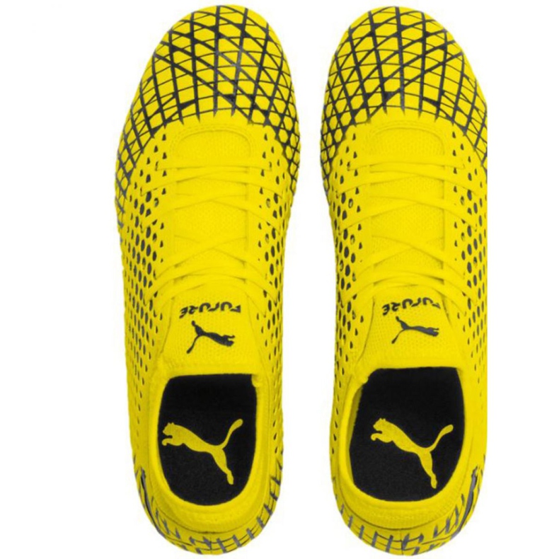 Scarpe da calcio Puma Future 4.4 Fg Ag M 105613 03 giallo giallo 1