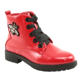Stivali lacca Sergio Leone 530 nero rosso 1
