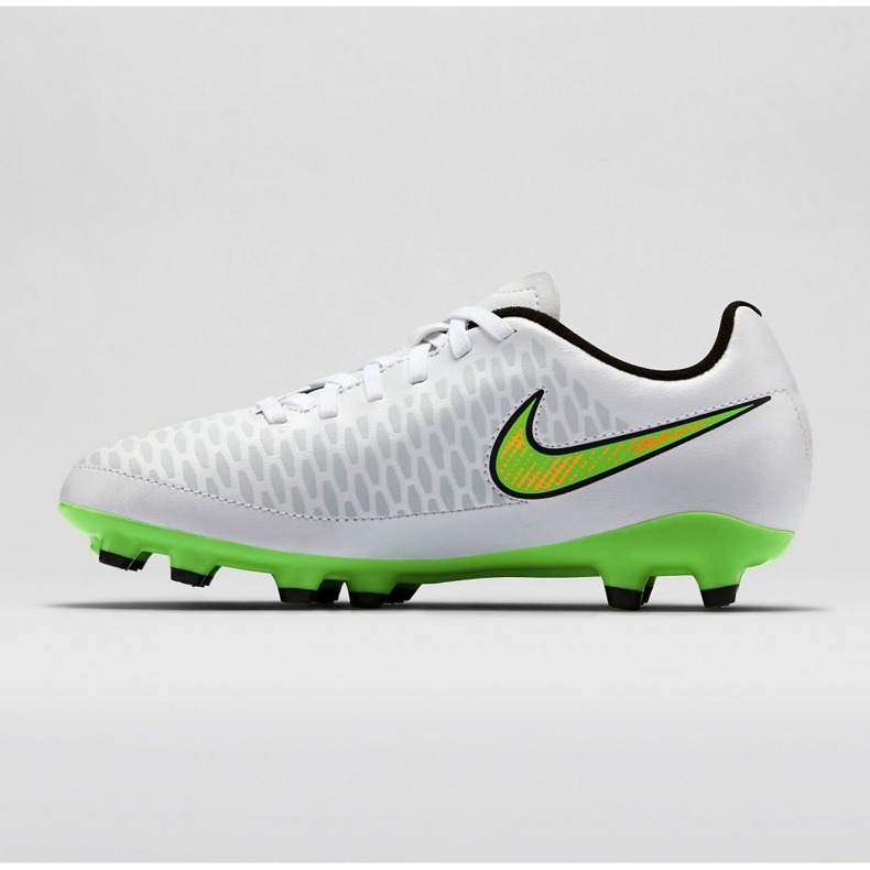 Nike Magista Onda Fg Jr 651653-130 scarpe da calcio bianca bianca 1
