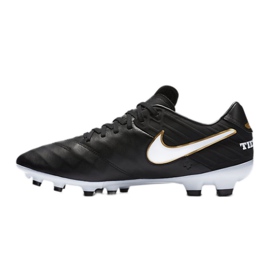 Scarpe da calcio Nike Tiempo Mystic V Fg nero nero 2