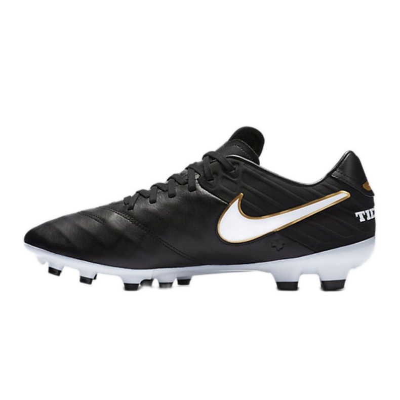 Scarpe da calcio Nike Tiempo Mystic V Fg nero nero 2