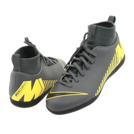 Scarpe indoor Nike Mercurial Superfly X 6 Club Ic Jr AH7346-070 grigio 4
